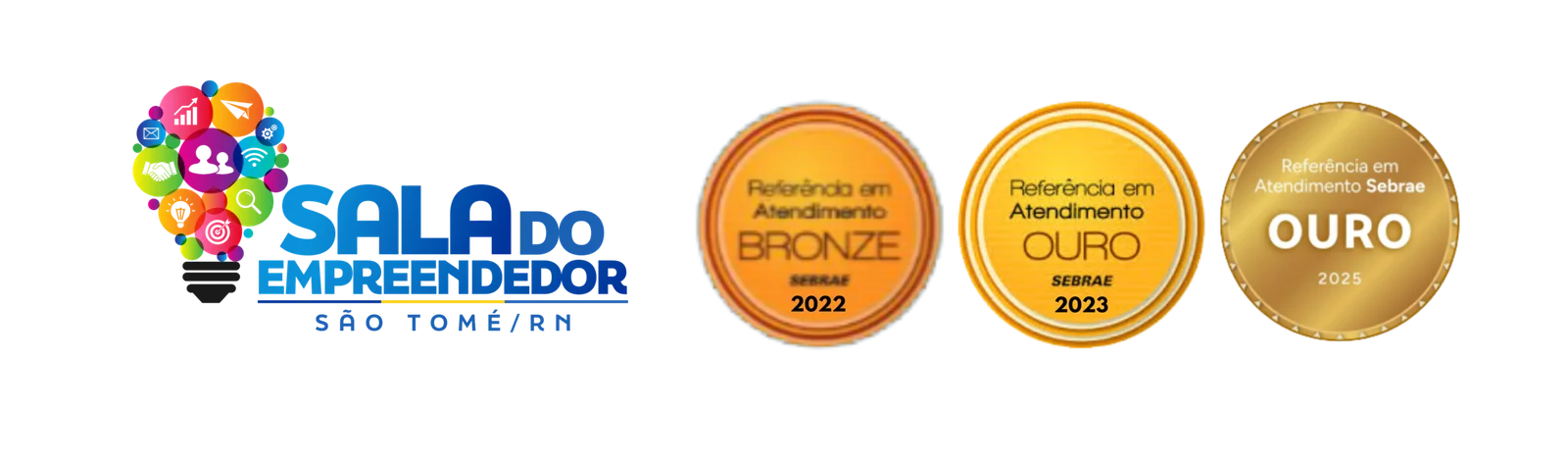 Selos da Sala do Empreendedor de São Tomé